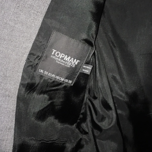 Gray Topman Blazer - Picture 2 of 3